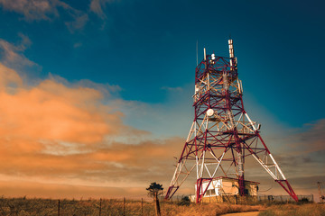 atardecer en la montaña de Isla en Cantabria