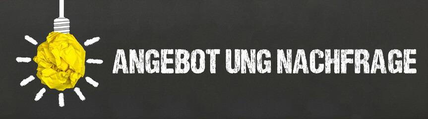 Angebot und Nachfrage