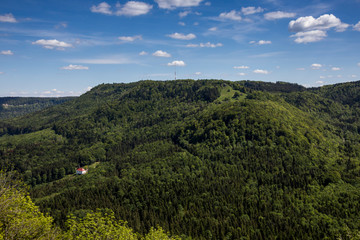 Fototapeta premium Der Hohen Zollern - Schwäbische Alb