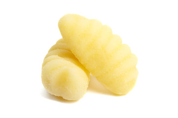 potato gnocchi isolated