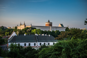 neogothic castle in Lublin