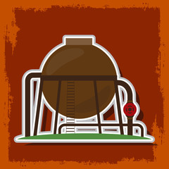 Oil storage, oil refinery to the pipeline.