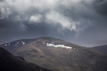 Die nördlichen Highlands von Schottland