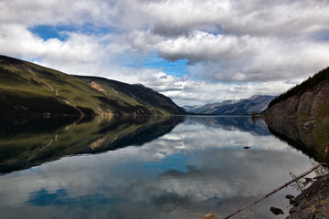 lake in the mountains