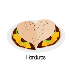 Abstract delicious food