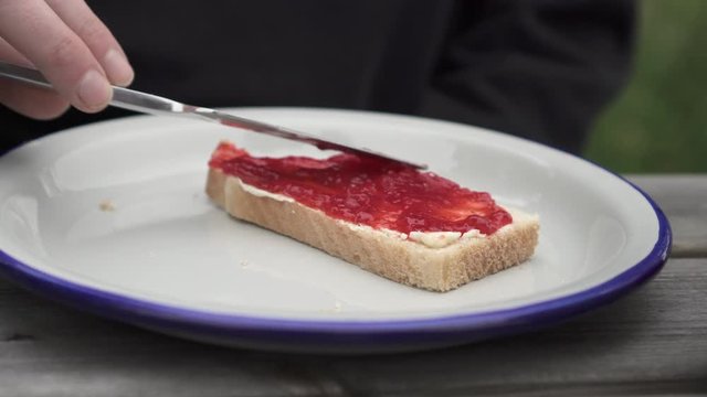 Lockdown: Spreading Jam on the Bread - Smaland, Sweden