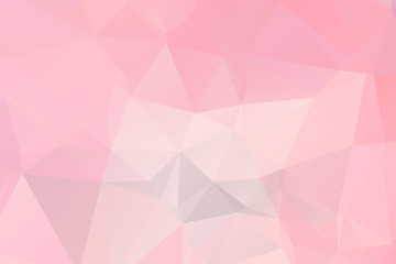 Light Pink vector modern geometric abstract background  , Multicolor, Rainbow vector triangle mosaic template