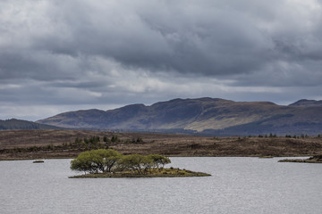 Die nördlichen Highlands von Schottland