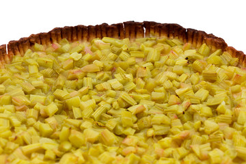 Tarte à la rhubarbe