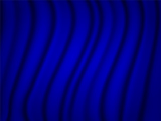 Vector illustration. Empty red closed curtains background.