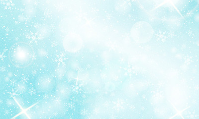 Falling snow background. Vector illustration
