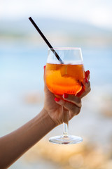 cocktail on the beach