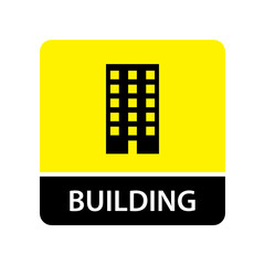 Building icon vector