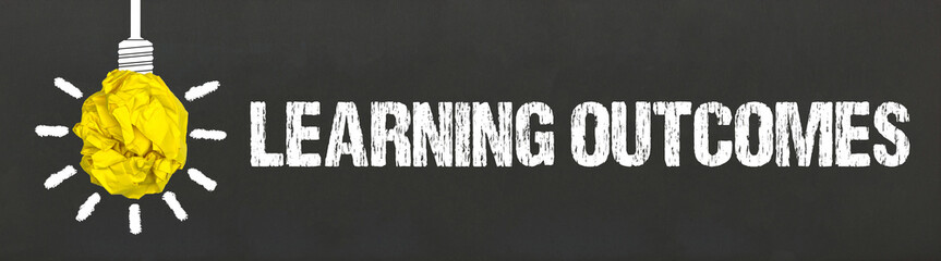 Fototapeta premium Learning outcomes