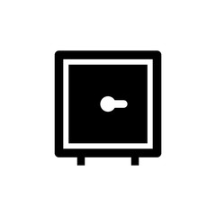 safety deposit box icon design trendy