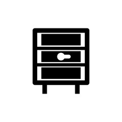 safety deposit box icon design trendy