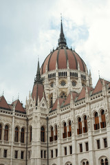 Obraz premium Hungary, Budapest - May 24, 2019: Parliament in Budapest - historical building