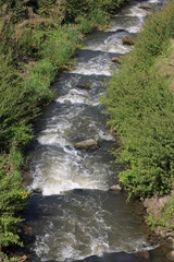 Fischtreppe am Fluss