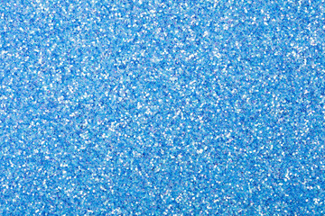 New blue glitter background with shiny surface for create stylis