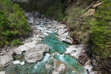 Beautiful landscape - Verzasca Valley, Switzerland