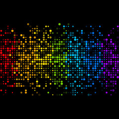 Abstract rainbow background