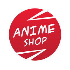 Vector logo for anime and souvenir shop