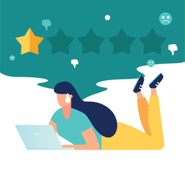 vector illustration.flate graphics low rating, low grade work. poorly done job dislike