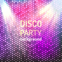 disco party background