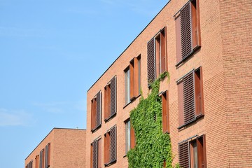 modern apartment building