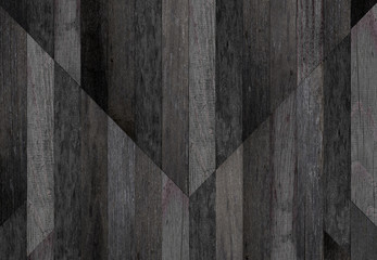 Dark wood texture for background. Wooden boards texture.	
