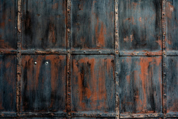 Iron ancient gate for textures and backgrounds