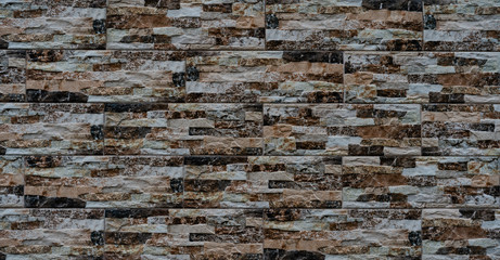 Wall of stone as texture and background