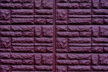 Decorative fake stone as texture and background