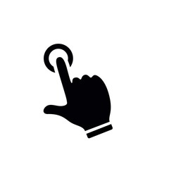 Obraz premium Click gesture icon