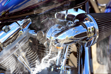 Overheated broken engine in need of repair