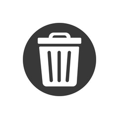 Trash icon logo