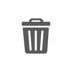 Trash simple icon