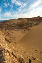 Atacama Desert with Sunny Day 