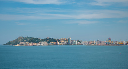 View of Durres cityscape.