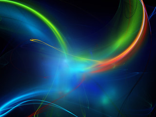 Abstract fractal background