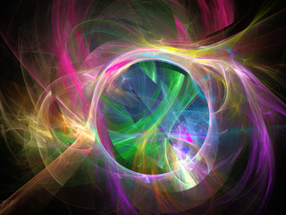 Abstract fractal background