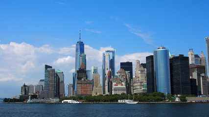 New York City, Lower Manhattan: Blick auf die Südspitze Manhattan