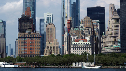 New York City, Lower Manhattan: Blick auf die S&uuml;dspitze Manhattan