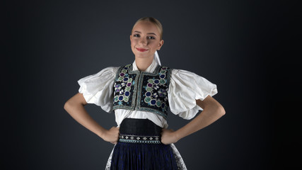 Slovak folk costume  Slovak folklore. 