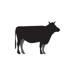 Cow graphic design template vector isolated illustration