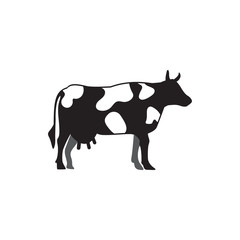 Cow graphic design template vector isolated illustration