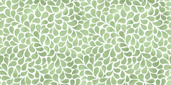 Fototapeta Watercolor abstract background with drops. Elegant floral seamless pattern.