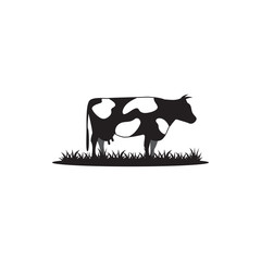 Cow graphic design template vector isolated illustration