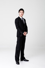 Obraz na płótnie Canvas Businessman. Business image of a Korean man in his 30s.