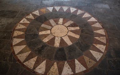 Ancient Roman Pavement Mosaic.